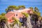 The famous Villa Malaparte on the island of Capri, Italy