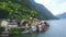 Famous village of Hallstatt in Austria - a World Heritage site