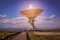 The famous VLA Very Large Array near Socorro New Mexico