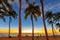 Famous Waikiki Beach, O \'ahu, Hawaii