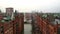 Famous Warehouse district in Hamburg Germany called Speicherstadt