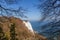 Famous white cliff Konigsstuhl in Jasmund National Park