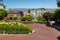 Famous, winding Lombard Street, San Francisco, California, USA