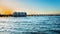 Famous wooden Busselton jetty in Western Australia