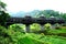 Famous in the world of China`s guangxi sanjiang dong Cheng Yangqiao ancient bridge