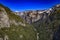 Famous Yosemite Valley in the Yosemite National Park, Sierra Nevada, California