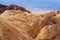 Famous Zabriskie Point in Death Valley National Park