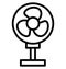 Fan, pedestal fan Isolated Vector Icon That can be easily edited in any size or modified.