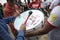 Fanaticism in Peru Peru vs. Chile Soccer.