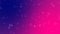 Fancy fuchsia and dark royalty bokeh gradient background loop motion. Moving bubbles colorful blurred animation. Floating circles