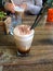 Fancy Latte Coffee Drink