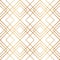 Fancy seamless pattern. Repeated gold diamond background. Modern art deco texture. Repeating gatsby patern for design print. Geome