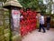 Fans visit Strawberry Field Beatles landmark in Liverpool