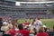 Fans at the Washington Nationals Ball Park.