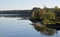 Fanshawe reservoir autumn landscape, London Ontario