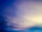 Fantastic abstract blue color of twilight white cloud and sky