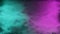 Fantastic blue and pink cube motion background. Design. Digital 3d grid spinning.