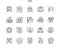 Fantastic characters Well-crafted Pixel Perfect Vector Thin Line Icons 30 2x Grid for Web Graphics and Apps