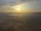 Fantastic dreamy sunrise on top of rocky mountain with view into misty valley.Mountain view.Foggy mountain.Dreamy forrest. Sunrise