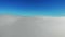 Fantastic flight over fluffy white clouds. Hyperlapse.