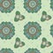 Fantastic flowers. pastel color. vector pattern