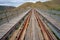 fantastic image of railroad bridge with great depth.  Belonging to the well-known tunnel route in Spanish