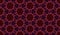 Fantastic seamless transparent pattern in red and purple colors on black background.