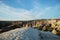 Fantastic stone landscapes of Cappadocia in Turkey