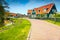 Fantastic touristic fishing village near Amsterdam, Marken, Netherlands, Europe