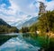 Fantastic views of the tranquil lake with amazing reflection.