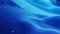 Fantastical festive blue bg. Stylish abstract looped background, waves move on matt surface like landscape made of