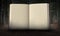 Fantasy Book Background, Blank Pages