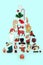 Fantasy Christmas Tree Shape Design