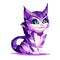 Fantasy Cute Kawaii baby Cheshire cat kitten