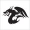 Fantasy dragon emblem character