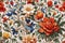 Fantasy Floral Symphony - Seamless Oil Painting Pattern11