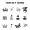 Fantasy icons