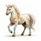 Fantasy Illustrated Aquaman Miniature Horse Digital Drawing