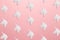 Fantasy Ñoncept. Artwork. Trendy pattern made with Unicorns on bright light pink background