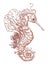 Fantasy seahorse