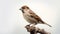 Fantasy Sparrow: Wildlife Photography With High-key Lighting