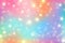 Fantasy stars unicorn abstract background with stars. Purple rainbow sky with glitter. Pastel color candy wallpaper