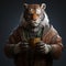 Fantasy Tiger Portrait With Unreal Engine Rendering