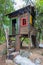 Fantasy tree house for children, playing