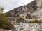 FANTISCRITTI, CARRARA, ITALY - AUGUST 23, 2019: Marble quarrying has been a major industry for millenia. Here, cut