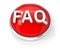 FAQ icon on glossy red round button