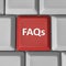 FAQs Red Computer Keyboard Key Frequently Asked Questions