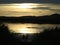 Far East of Russia, Primorsky Krai, Nazimov spit. Sunset on the bay