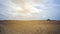 Far view Red Pyramid from Bent pyramid showing landmark architecture on desert landscape