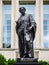 Faraday monument in Savoy Place in London (hdr)